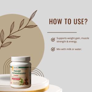Rajvaid Ashwashakti Powder- Ayurvedic Weight And Muscles Gain Powder For Me - Image 3