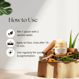 Rajvaid Chandan Powder- Best Natural Beauty & Skin Care Formula - Image 3