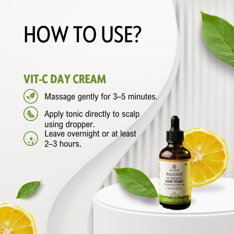 Rajvaid Ayurvedic Hair Tonic for strong and soft hair