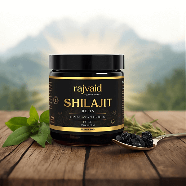 Rajvaid Shilajit Resin- Himalayan Origin Pure 20g - Image 2