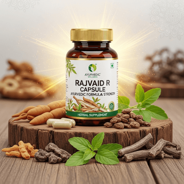 Rajvaid r Capsule - Ayurvedic formula For Stamina & Strength - Image 2