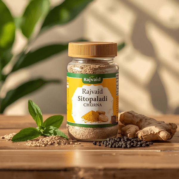 Rajvaid Sitopaladi Churna- Best Ayurvedic Solution Of Cold And Cough Problems - Image 2