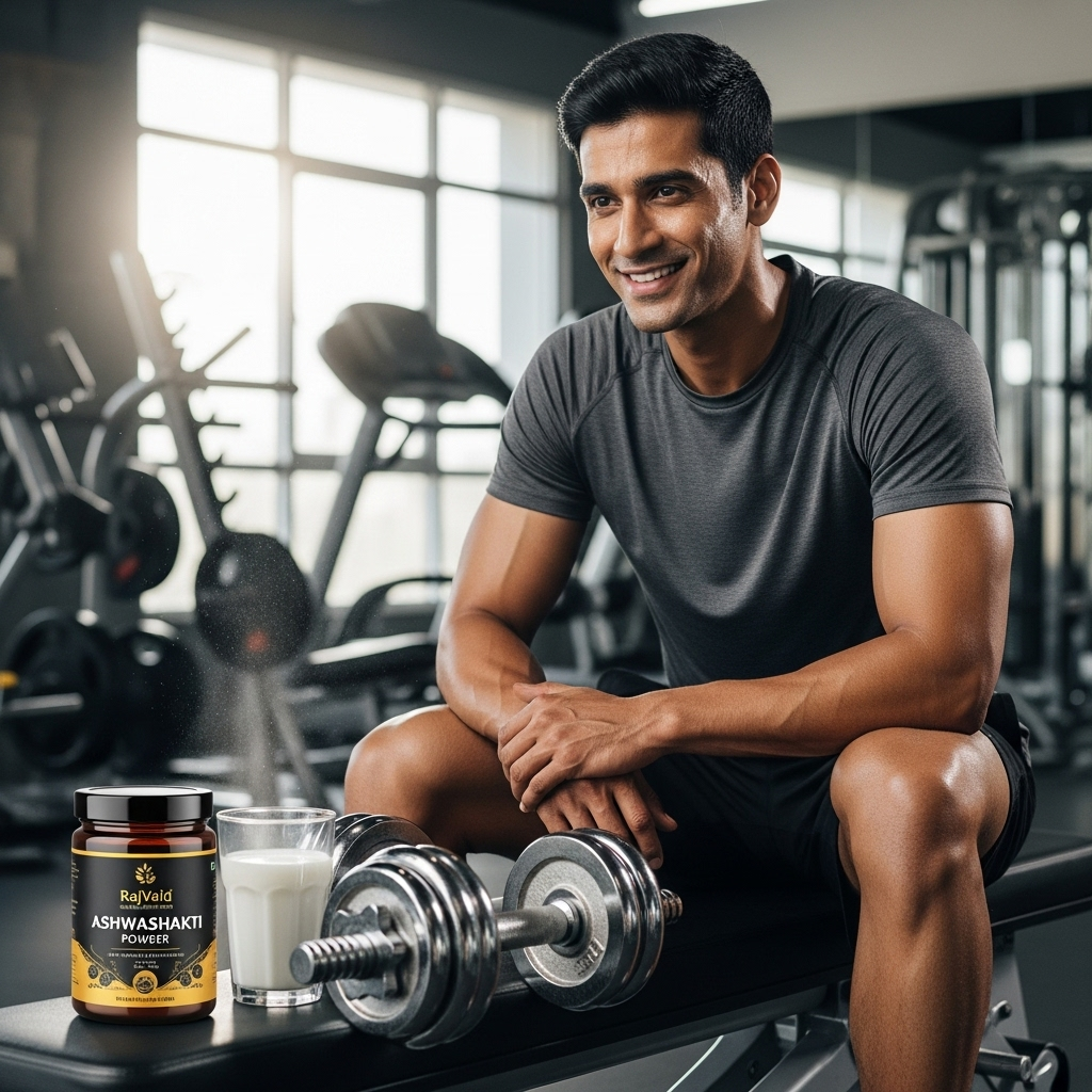 Rajvaid Ashwashakti Powder- Ayurvedic Weight And Muscles Gain Powder For Me
