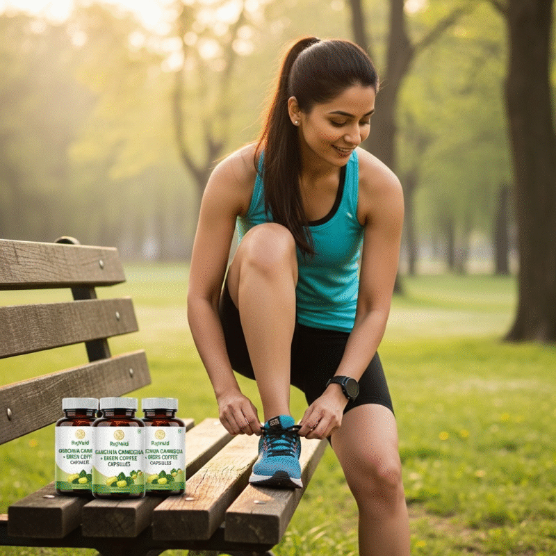 Rajvaid Garcinia Cambogia + Green Coffee Capsule- Weight Loss Combo Pack