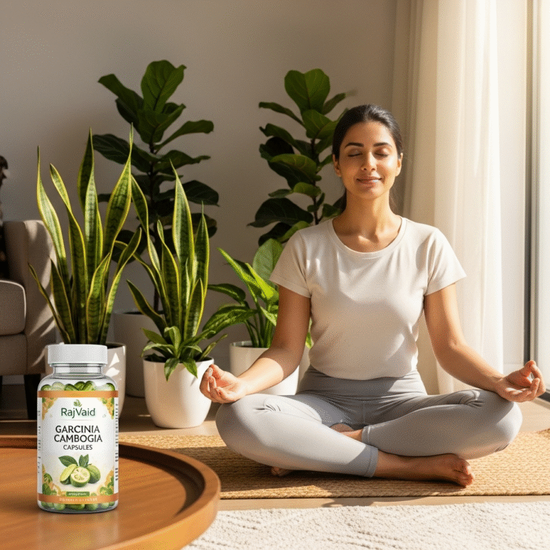 Rajvaid Garcinia Cambogia Capsule- Ayurvedic Weight Loss Capsule