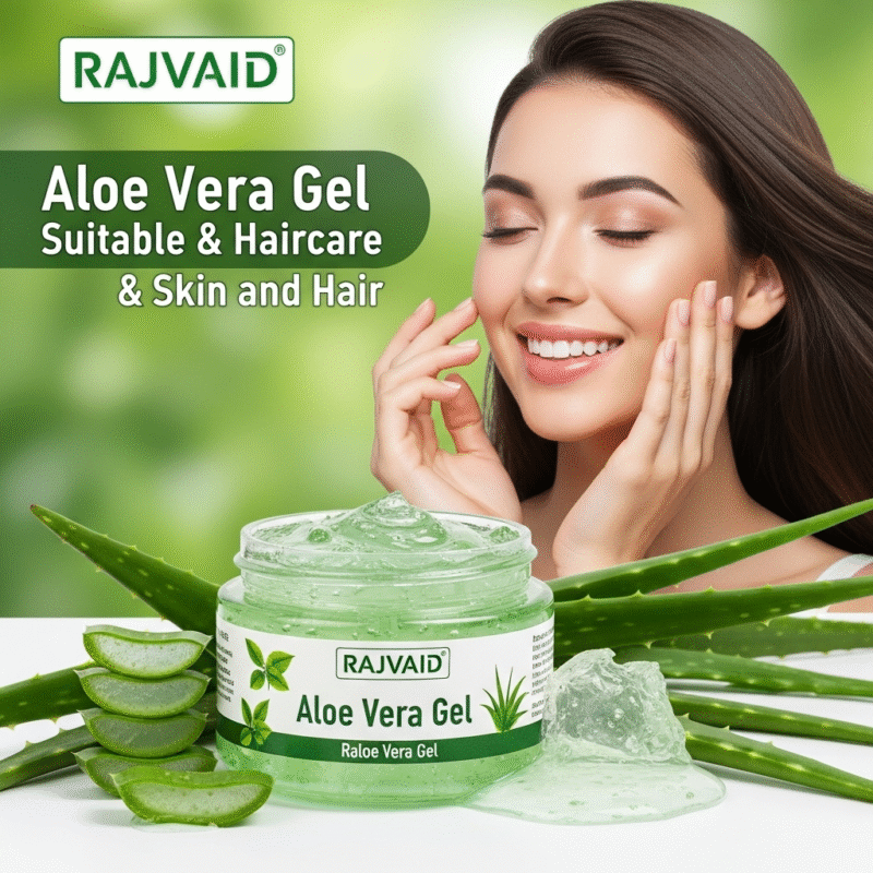 Rajvaid Aloe Vera Gel for Skin & Hair