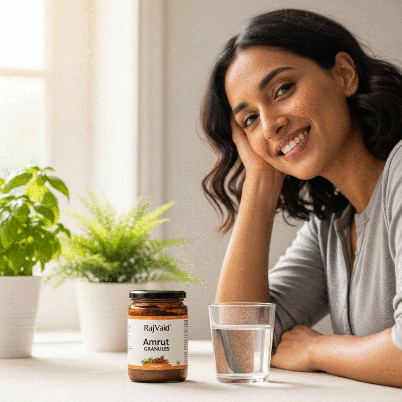 Rajvaid Amrut Granules- Medicine For Constipation & Acidity