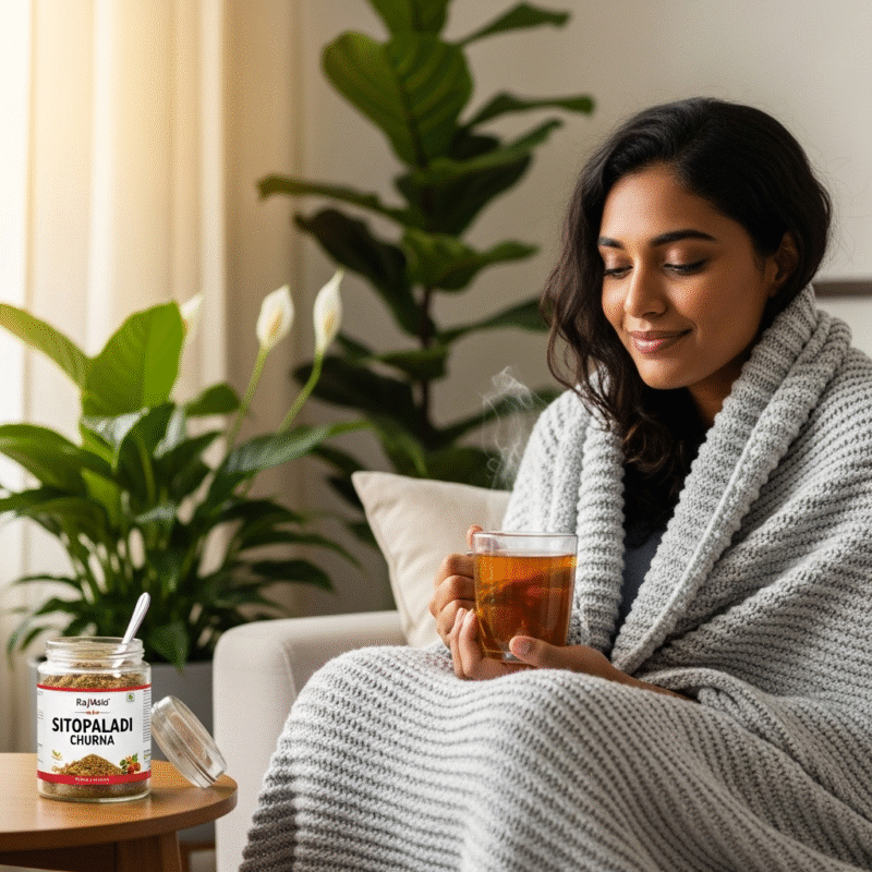 Rajvaid Sitopaladi Churna- Best Ayurvedic Solution Of Cold And Cough Problems