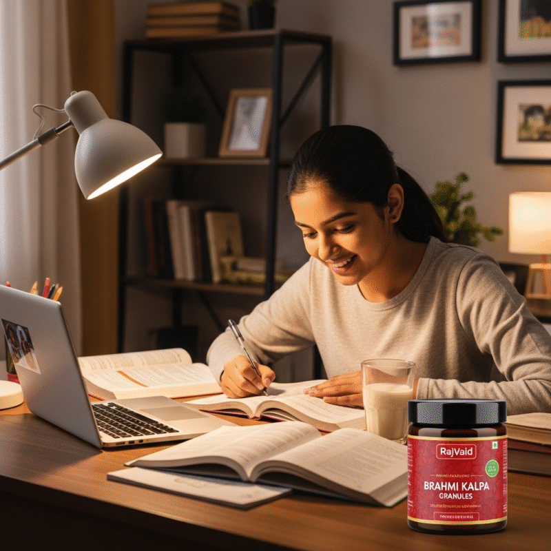 Rajvaid Brahmi Kalpa Granules- Best Ayurvedic Memory Booster