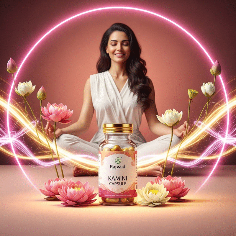 Rajvaid Kamini Capsule- Wellness Capsules For Female